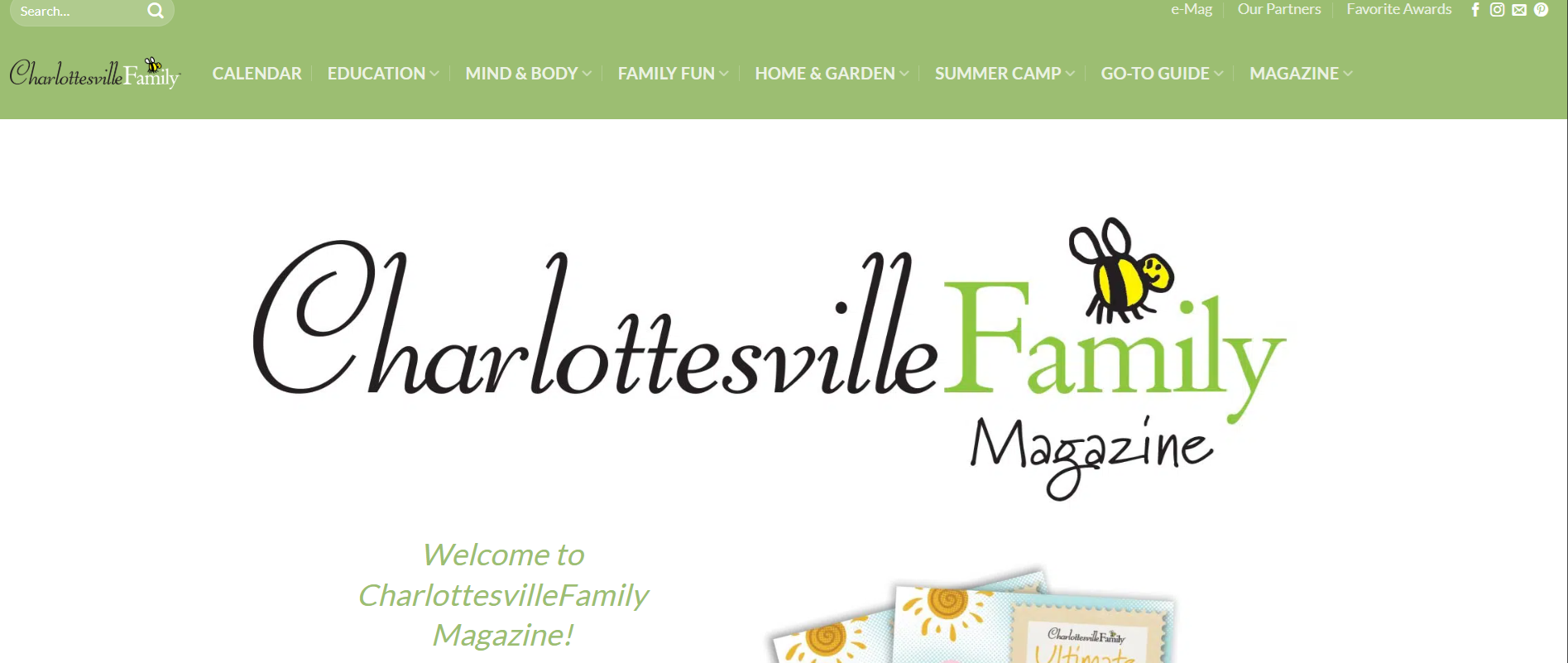 Charlottesville Family Bloom Magazine