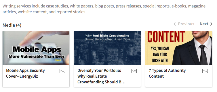 LinkedIn profile tips for freelancers: Allen Taylor's summary
